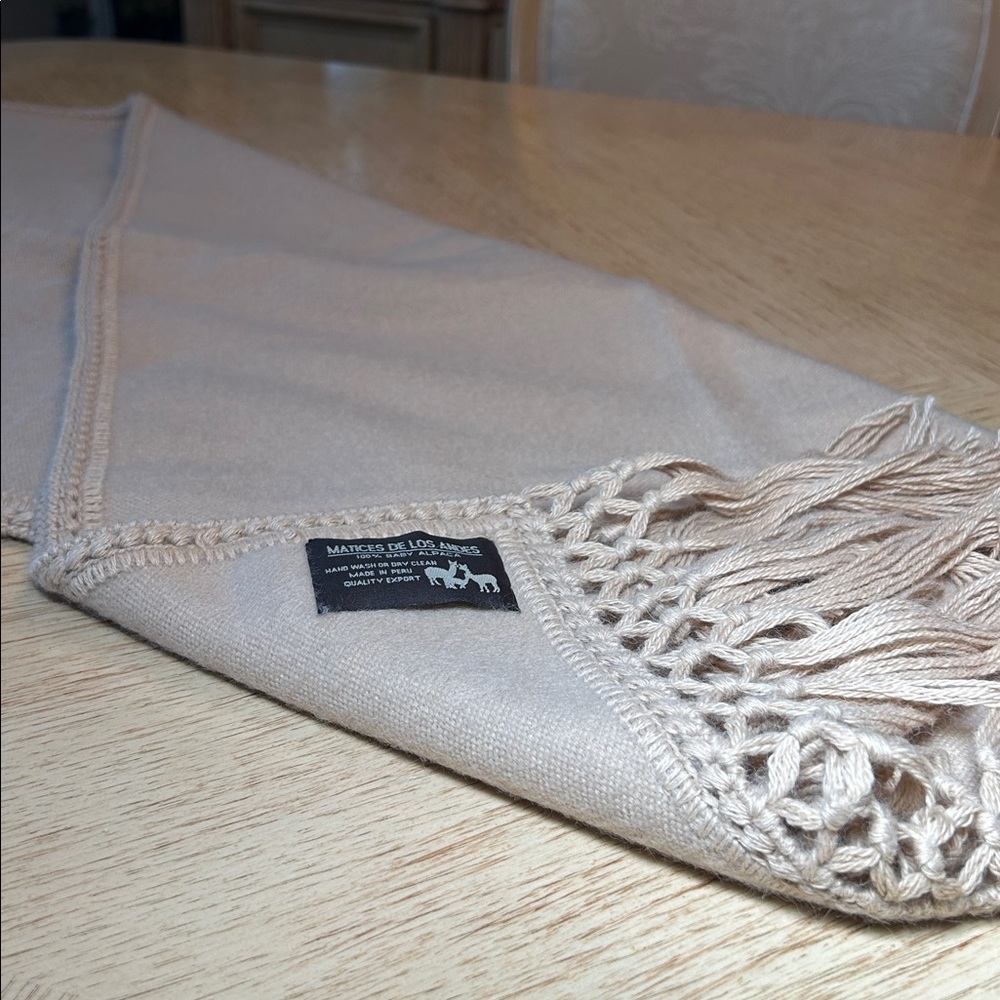 MATICES DE LOS ANDES Alpaca Scarf